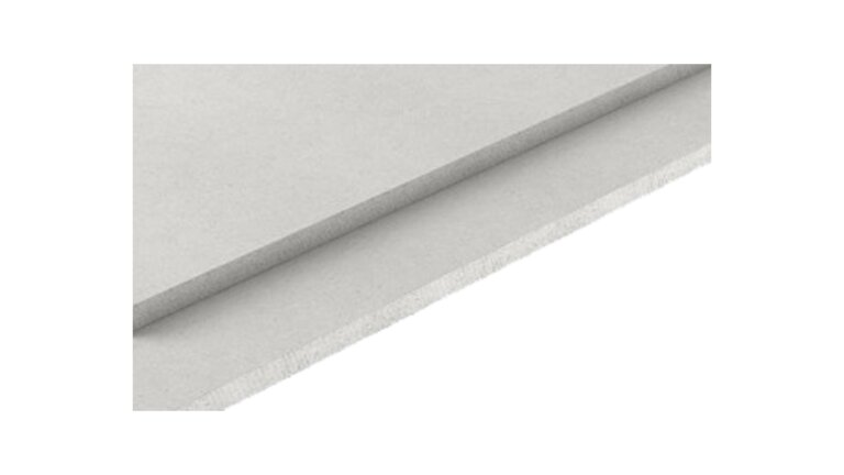 Gipsfaser Estrich-Elemente, Darstellung zwei Bodenplatten, weiß